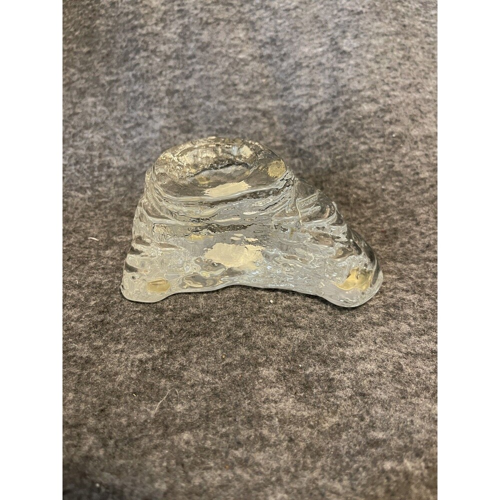 STEVEN LUNDBERG Glass Paperweight Stand